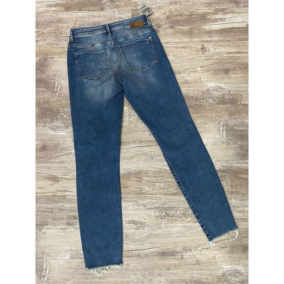 Mavi Jeans Alissa Ankle Crop Skinny Stretch Distressed Women’s Sz 27 - Picture 6 of 8